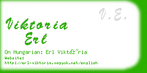 viktoria erl business card